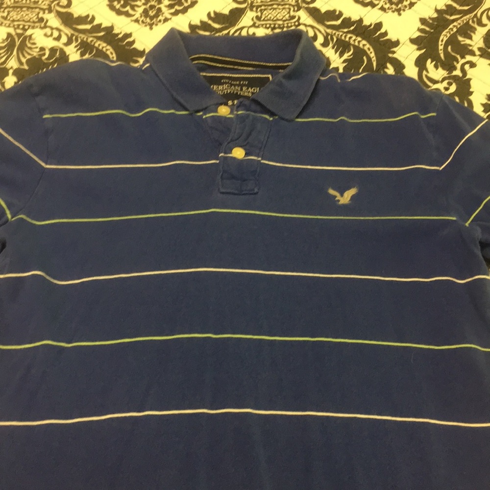 American Eagle short sleeve polo.